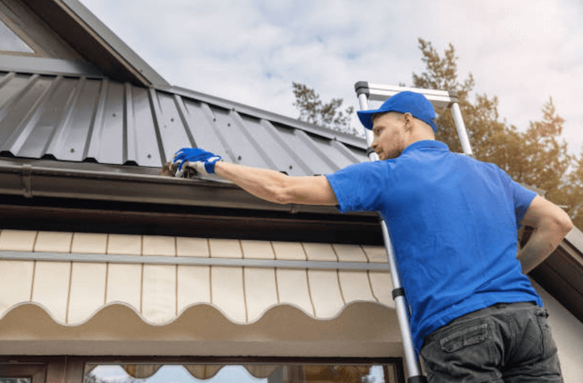 gutter cleaning in fitchburg